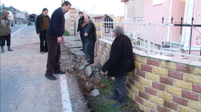 Sakarya'da heyelan tehlikesi